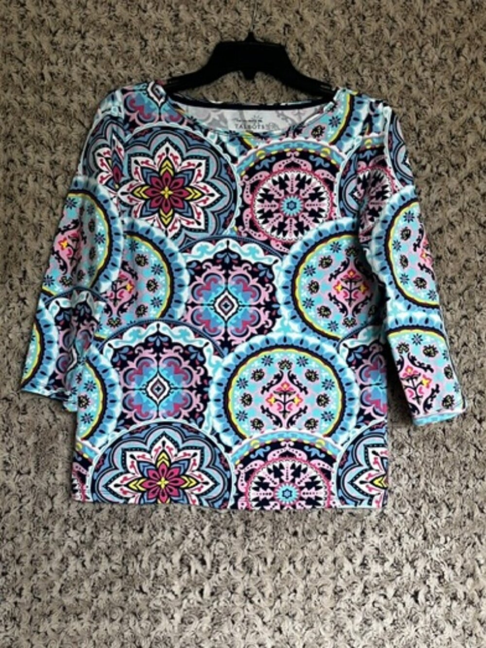 EUC (Never Worn!) Talbots Multi-Hued Tee